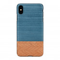 man&wood kaitseümbris iPhone X/XS Denim
