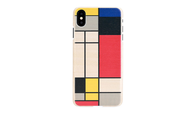MAN&WOOD SmartPhone case iPhone X/XS modrian wood white