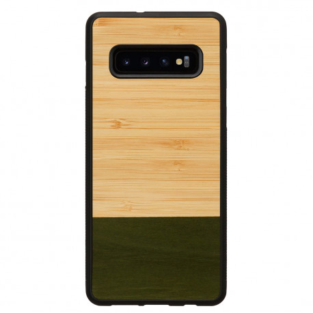 MAN&WOOD SmartPhone case Galaxy S10 Plus bamboo forest black