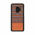 man&wood kaitseümbris Samsung Galaxy S9 Browny Check