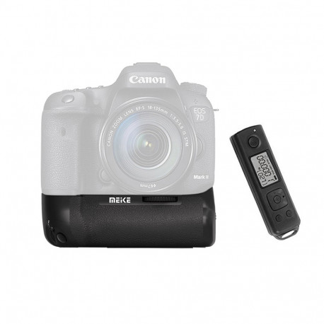 Meike Batterijgreep Canon EOS 7D MKII Remote (BG E16)