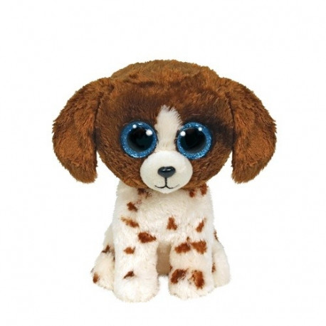 Meteor plush toy Ty Beanie Boos Dog Muddles 15cm, brown/white