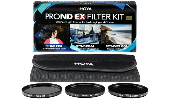 Hoya filtrikomplekt ProND EX Filter Kit 77mm