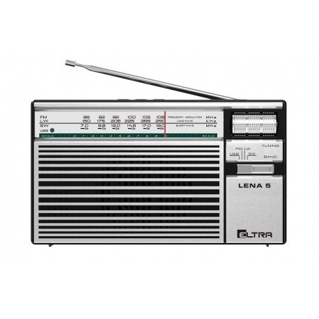 ELTRA Radio LENA 5 USB silver