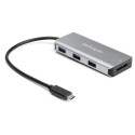 3-Port USB Hub Startech HB31C3ASDMB          Silver