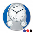 Wall Clock 149301 Bicoloured (Blue)