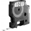 Dymo D1 etikett 9mmx7m 10tk, must/valge