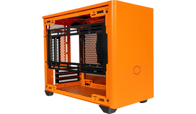 PC CASE COOLER MASTER MASTERBOX NR200P SUNSET ORANGE MINI ITX WINDOW LIMITED EDITION