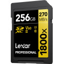 Lexar memory card SDXC 256GB Professional 1800x UHS-II U3 V60