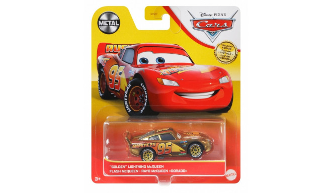 Vehicle Disney Cars Gold Golden Lightning McQueen