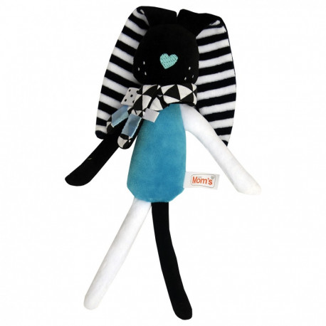 A cuddly toy Rabbit tags 737