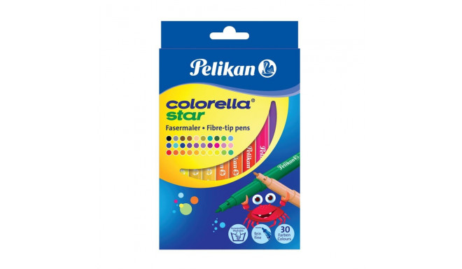 Pelikan Фломастеры, colorella star, 30 цветов