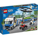 60244 LEGO® City Policijas helikoptera transportauto