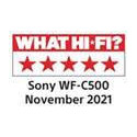 Sony juhtmevabad kõrvaklapid WF-C500, must