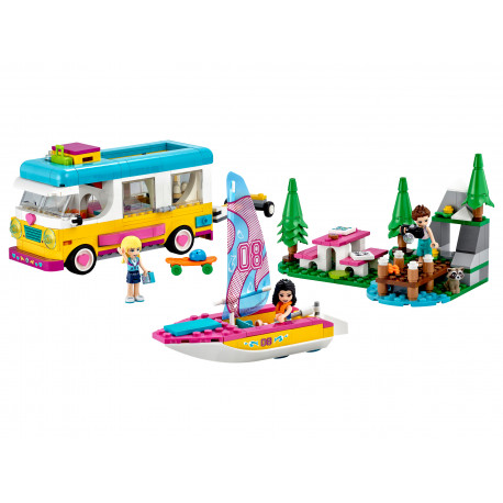 41681 LEGO® Friends Forest Camper Van and Sailboat