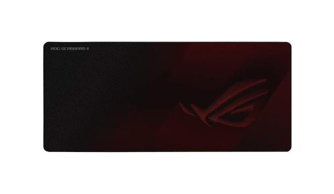 Asus Rog Strix Scabbard Ii Gaming Mouse Pad Black Red Mousepads Photopoint