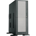 Chieftec Mediumtower LCX-01B-B-SL 400W Silver/Black Midi Tower Black, Silver