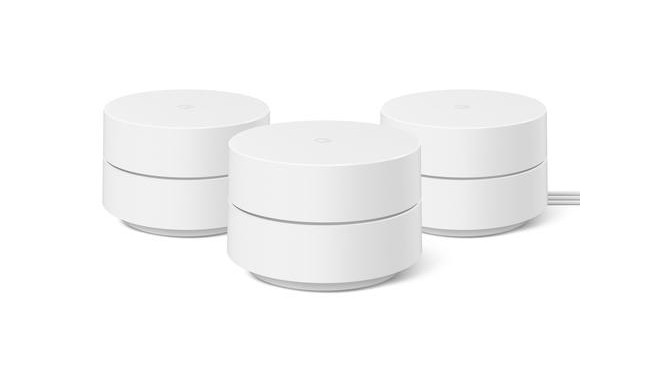 Google Wifi Dual-band (2.4 GHz / 5 GHz) Wi-Fi 5 (802.11ac) White 2 Internal