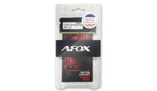 AFOX AFSD48VH1P 8GB DDR4 2133MHz SODIMM module