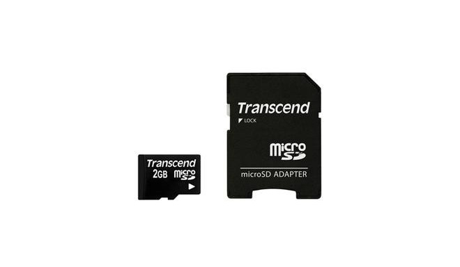 Transcend mälukaart microSD 2GB