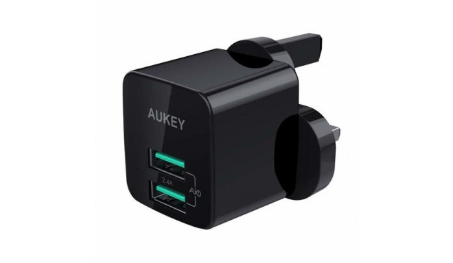 AUKEY PA-U32 mobile device charger Black Indoor