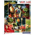 Clementoni puzzle Gigantosaurus 2x60pcs