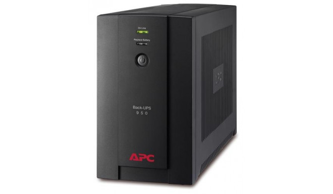 APC Back-UPS Line-Interactive 0.95 kVA 480 W 6 AC outlet(s)