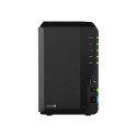Synology DiskStation DS220+ NAS/storage server Compact Ethernet LAN Black J4025