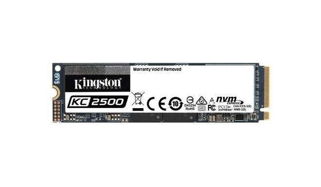 Kingston SSD KC2500 M.2 1000 GB PCI Express 3.0 3D TLC NVMe