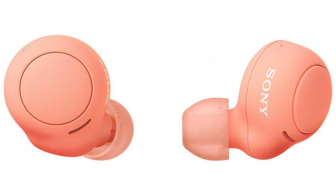 Sony wireless earbuds WF-C500D, pink