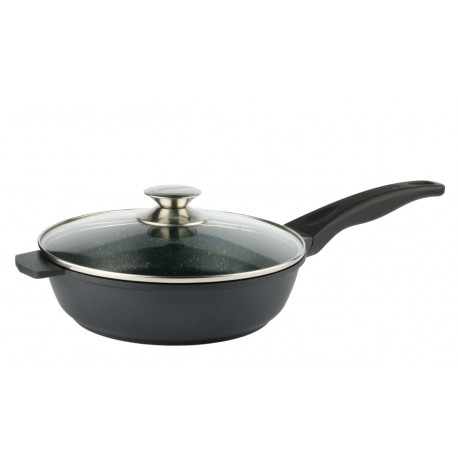 Tiross marmorkattega pann kaanega 26cm TS-1239