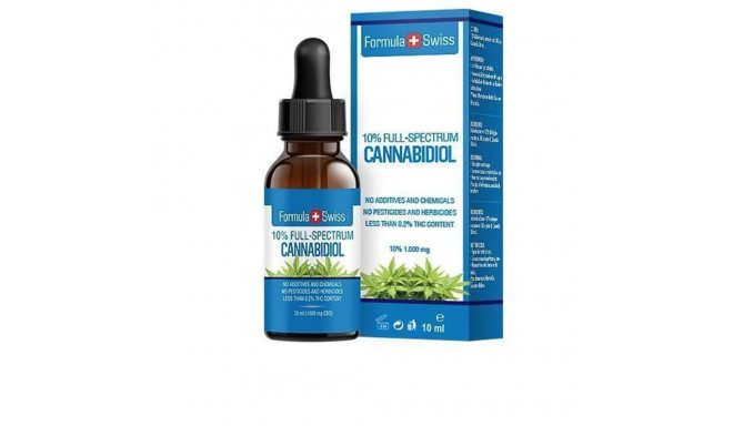 FORMULA SWISS CANNABIDIOL drops 10% CBD hemp seed oil 1000mg - Food ...