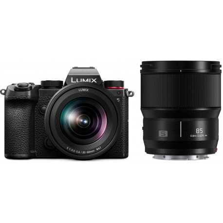 Panasonic Lumix DC-S5 + 20-60mm + 85mm