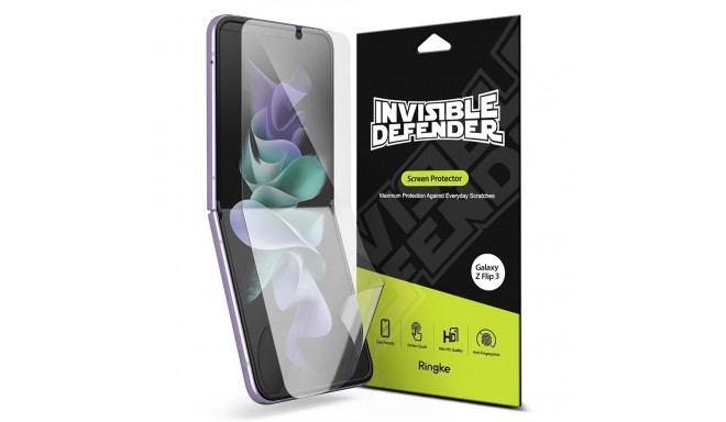 Ringke 2pcs Screen Protector Film for Samsung Galaxy Z Flip 3 Screen Protector (S19P043)