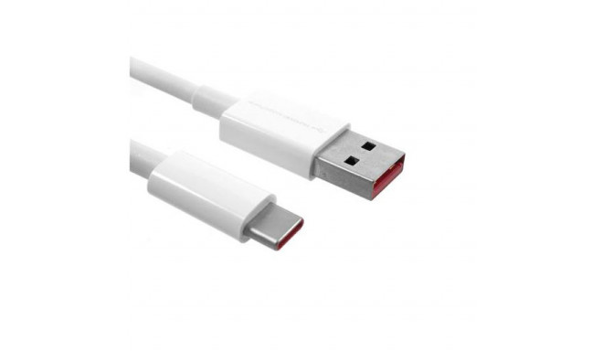 USB-kaabel USB-C otsikuga, 1m, 8A, valge, Huawei