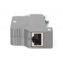 Digitus PoE surge protector (RJ45), DIN rail installation, indoor