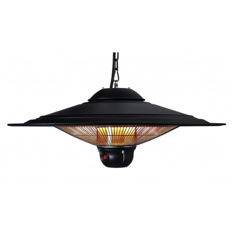 Infrapuna soojuskiirgur Veltron UFO CEILING-LED 2,5kW, must