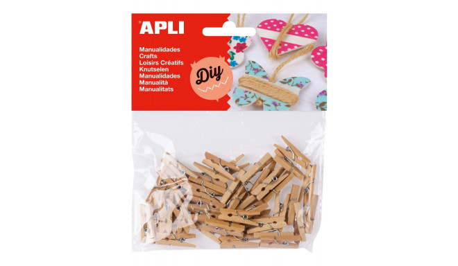 Pesulõksud Apli 25X3mm, 45 tk/pk