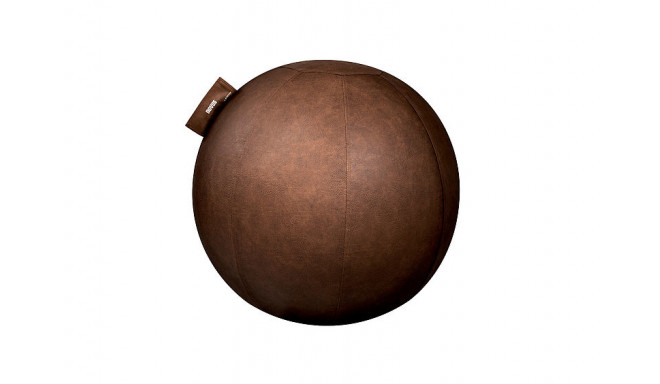 Istumispall/Tasakaalupall Novus Pila Ball D-70cm, käepide/pruun kunstnahk, kasutaja kasvule 175-185c