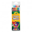 CRAYOLA 12 Eraseable Twistable Pencils