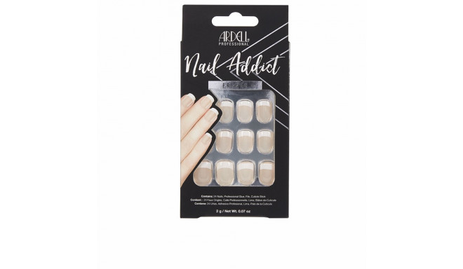 ARDELL NAIL ADDICT classic french 1 u