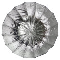 Caruba Deep Umbrella Zilver/Zwart 85 cm