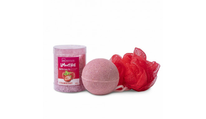 Bath Set IDC Institute Smoothie Strawberry Strawberry (3 Pieces) (3 pcs)