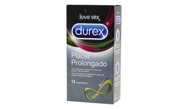 Condoms Durex Placer Prolongado Ø 5,6 cm (12 uds)