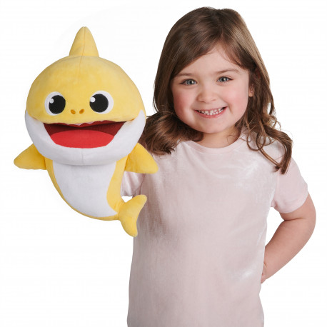 BABY SHARK Dziesmu lelles ar tempa kontroli - Baby Shark, 35 cm