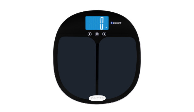 Salter 9192 BK3R Curve Bluetooth Smart Analyser Bathroom Scale black