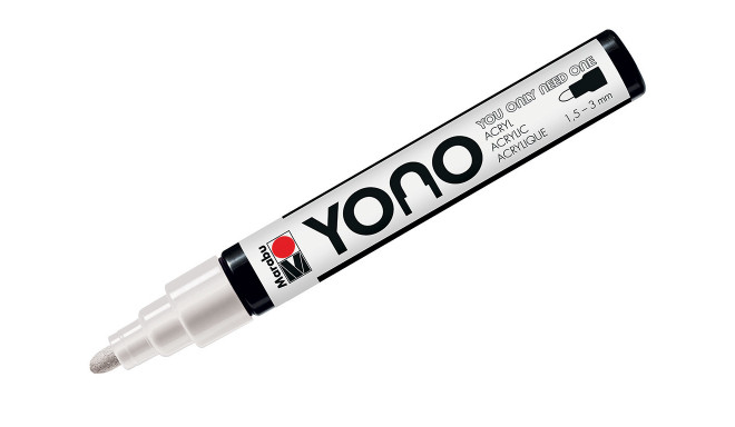 Dekoormarker Marabu Yono 1,5-3mm 070 white