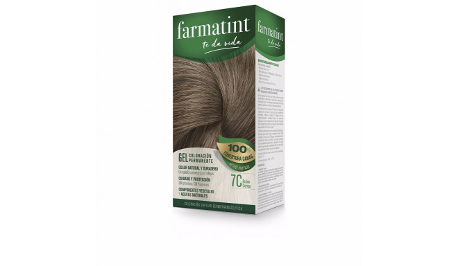 FARMATINT GEL coloración permanente #7c-rubio ceniza 5 u