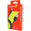Canyon cable USB-C - USB-A 1m, black