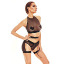 Underwear Set Anaïs Black (XXL/XXXL) (44-46) (XXL/XXXL)